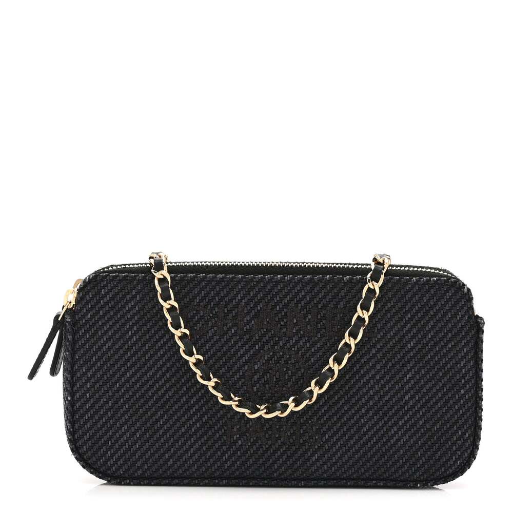 Chanel Lurex Straw Small Deauville #346188C16B
